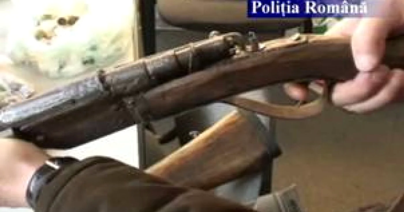 Arma a fost confiscată