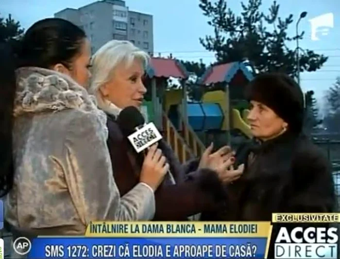 Rosa şi mama Elodiei FOTO: Antena 1