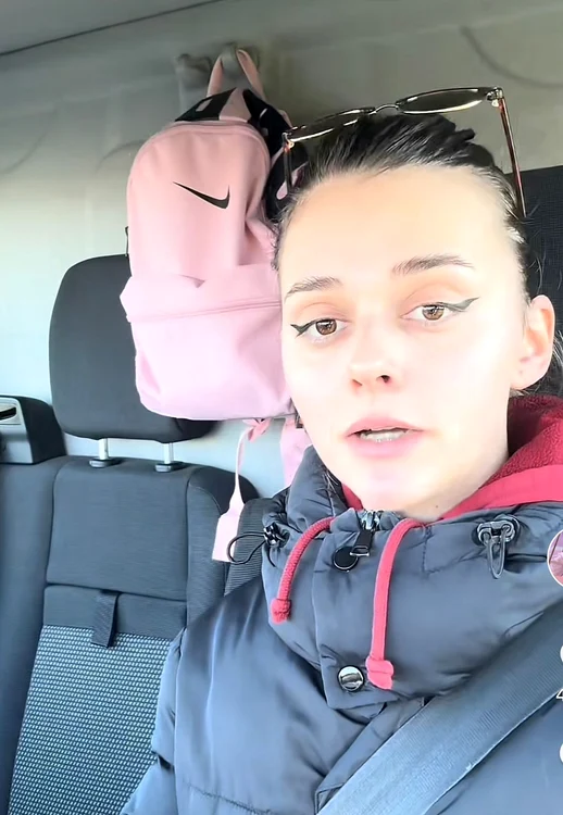 Tânăra a fost jefuită Foto: captură TikTok 
