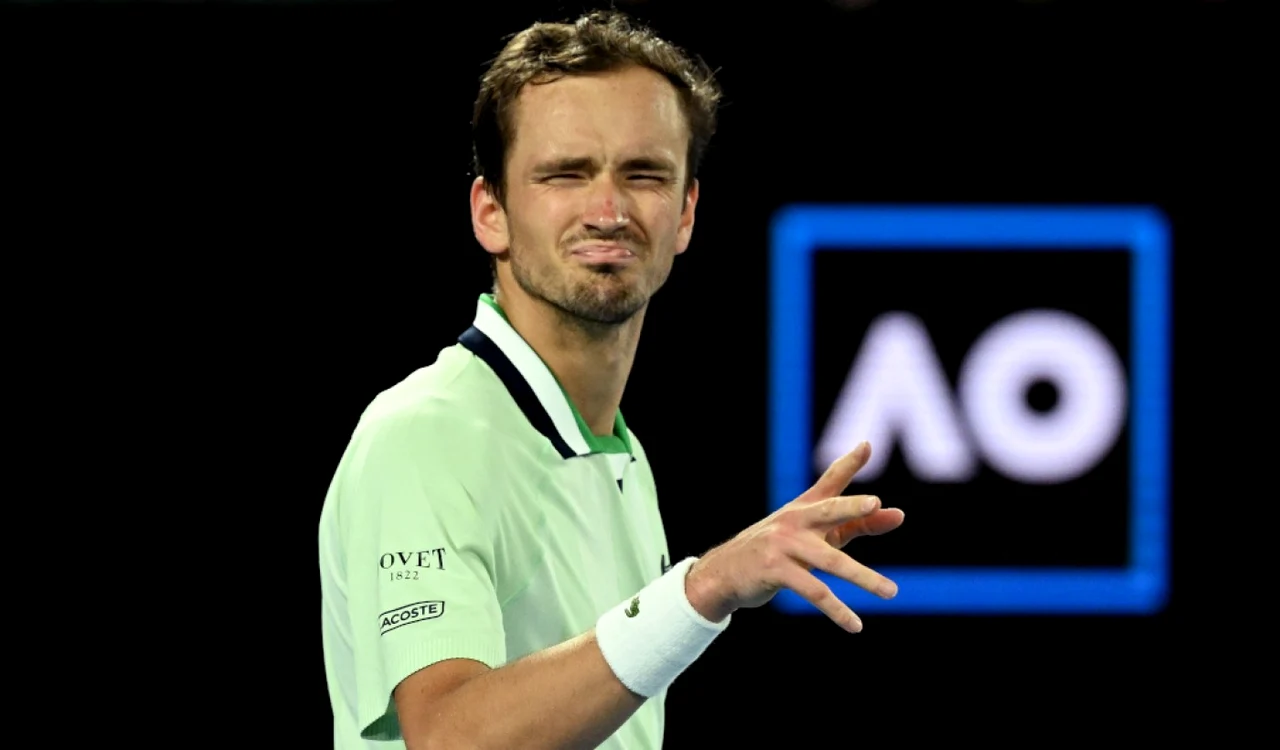 Daniil Medvedev, un personaj negativ la ultimul său meci, la Australian Open.