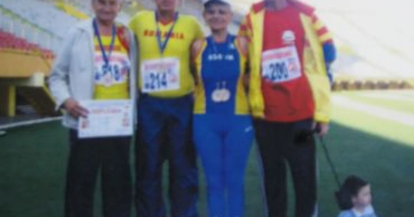 Alba Iulia: Medalii pentru atleţii veterani la „Balcaniadă“