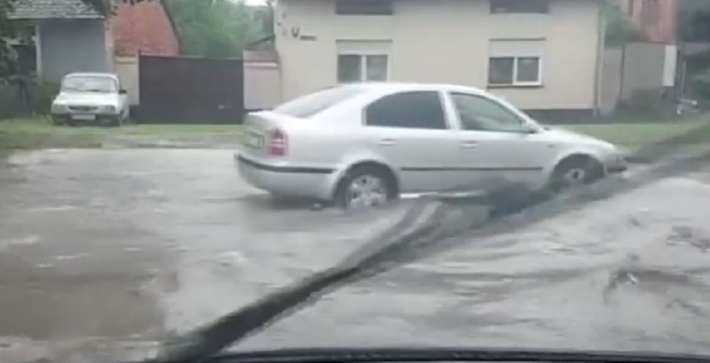 Vremea rea a făcut ravagii în mai multe zone ale țării: copaci doborâți și străzi acoperite de ape. Unde a fost oprit traficul feroviar 