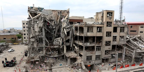 Bombardamente în Teheren, Iran FOTO AFP