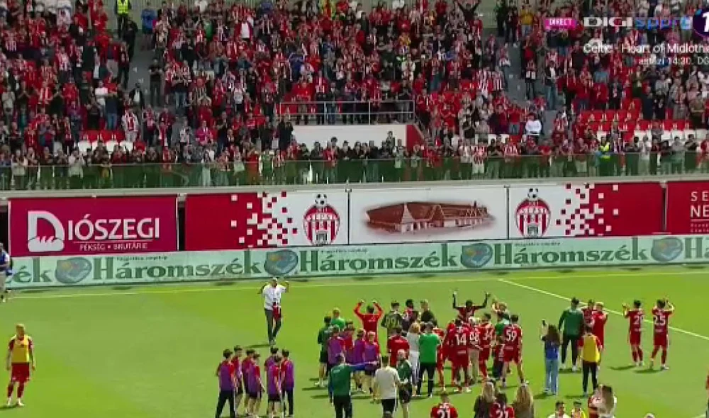 Sepsi OSK revine în Superliga! A fost sărbătoare mare la Sfântu Gheorghe, cu patronul Laszlo Dioszegi în prim plan