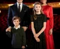 Familia Regală suedeză: Prinţesa Moştenitoare Victoria, Prinţul Daniel, Prinţul Oscar şi Prinţesa Estelle