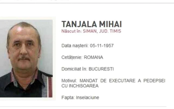 Fostul deputat Mihai Tânjală e condamnat la cinci ani de închisoare de autorităţile din România. FOTO Arhivă Adevărul