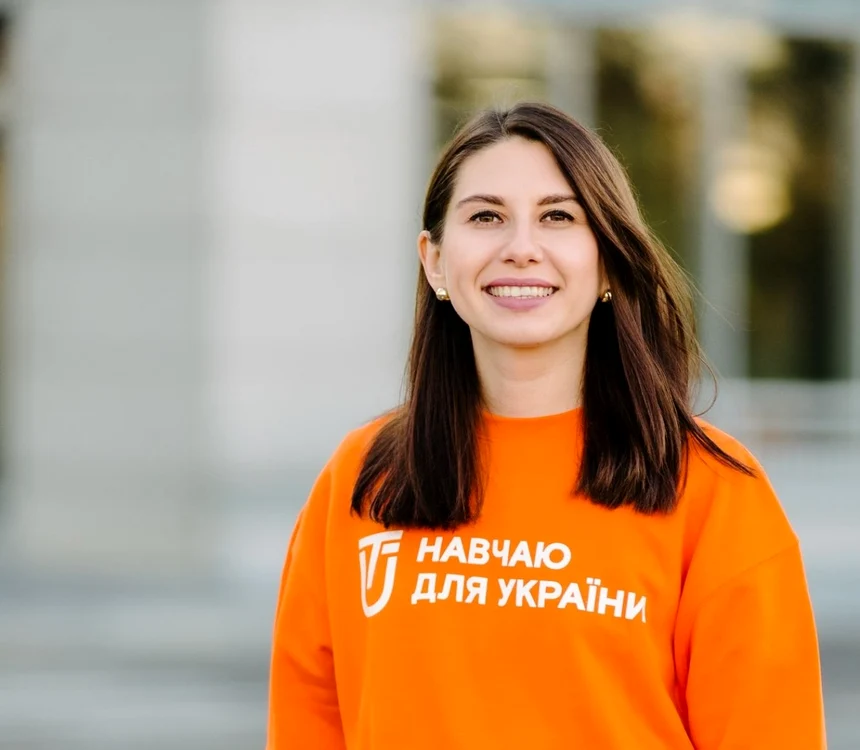 Oksana Matiyash a fost prezentă, săptămâna trecută, la Future Summit, la Bucureşti. FOTO Arhivă personală