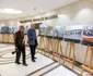 Expoziția „Flori pe Prut: 35 de ani de la primul Pod de Flori” (© Facebook / Parlamentul Republicii Moldova)