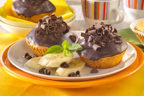 Banana Muffins with Honey jpeg
