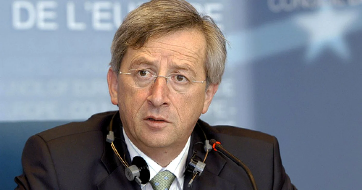 Preşedintele Eurogroup, Jean-Claude Juncker.