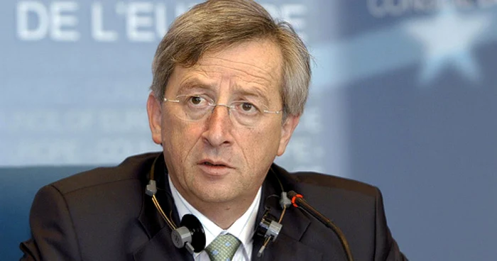 Preşedintele Eurogroup, Jean-Claude Juncker.