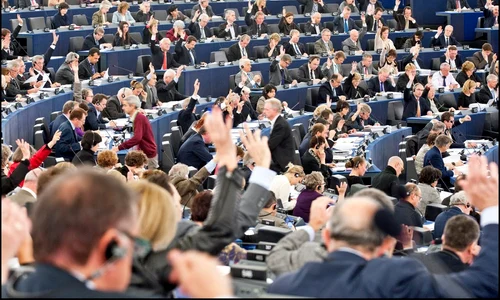 Vot plenara Parlamentul European FOTO EPP Facebook