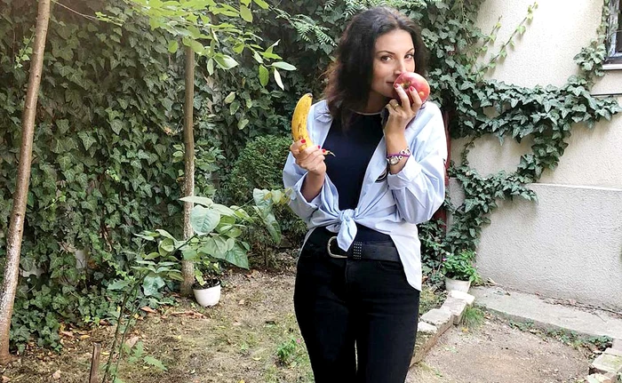 Fructele îi astâmpără Ioanei pofta de dulce. La ele nu va renunţa niciodată