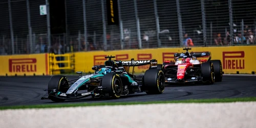 George Russell şi Charles Leclerc în prima cursă a noului sezon de Formula 1  Profimedia Images jpg