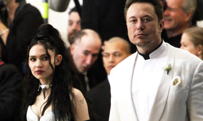 Grimes și Elon Musk. Foto: Profimedia