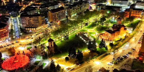 “Calea Luminii” de la Târgoviște. FOTO Bărboiu Daniel Adrian