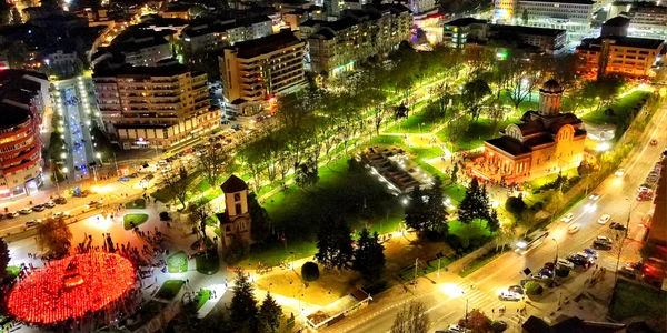 “Calea Luminii” de la Târgoviște. FOTO Bărboiu Daniel Adrian