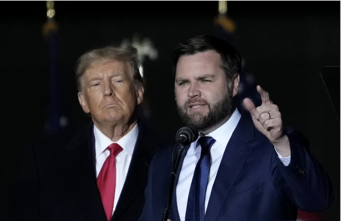 JD Vance și Donald Trump. FOTO: X