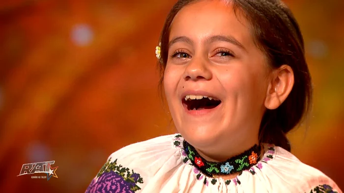 Sara Hanț a primit Golden Buzz / foto: captură TV
