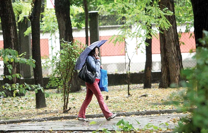 Vreme ploioasă FOTO: Adevărul