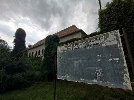 Castelul de la Banloc aşteaptă vremuri mai bune FOTO Ş.Both