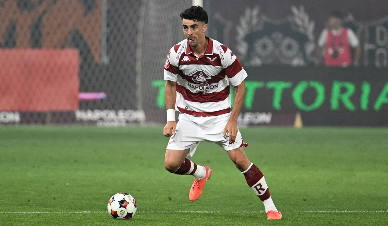 Alexandru Pașcanu și-a făcut loc printre titulari la Rapid (FOTO: Sportpictures)