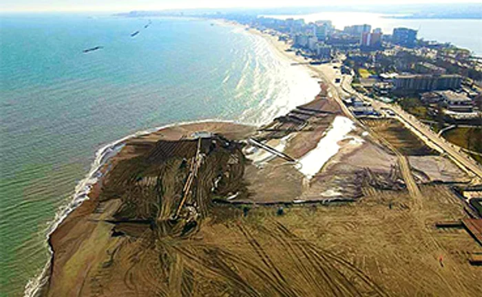 Aşa va arăta, la vară, plaja din îndrăgita staţiuneFoto: Bogdan Bola