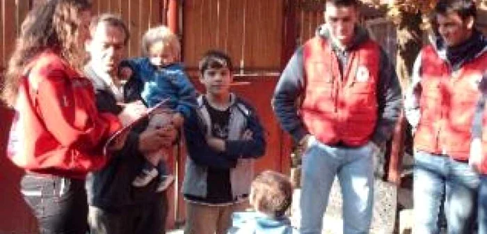 Voluntarii de la Crucea Roșie din Arad 