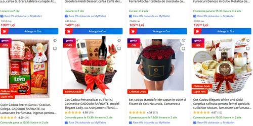 Cele mai inspirate coșuri cadou pentru sărbători și alte ocazii speciale pe Chillmas Deals eMAG Colaj eMAG jpg