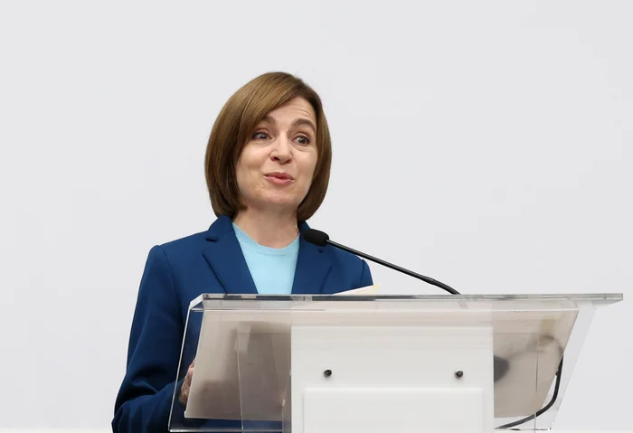 Maia Sandu a susținut o conferință de presă, a doua zi după alegeri. FOTO: Arhivă