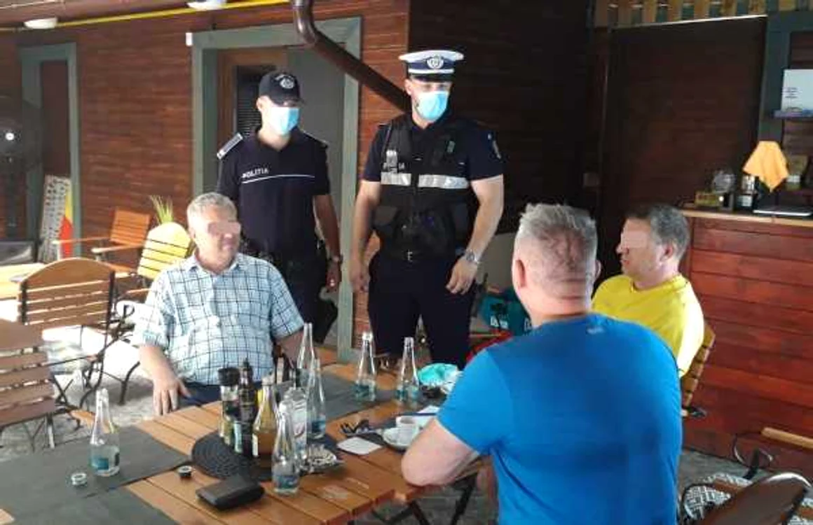 Controale în zonele aglomerate FOTO IPJ Călăraşi