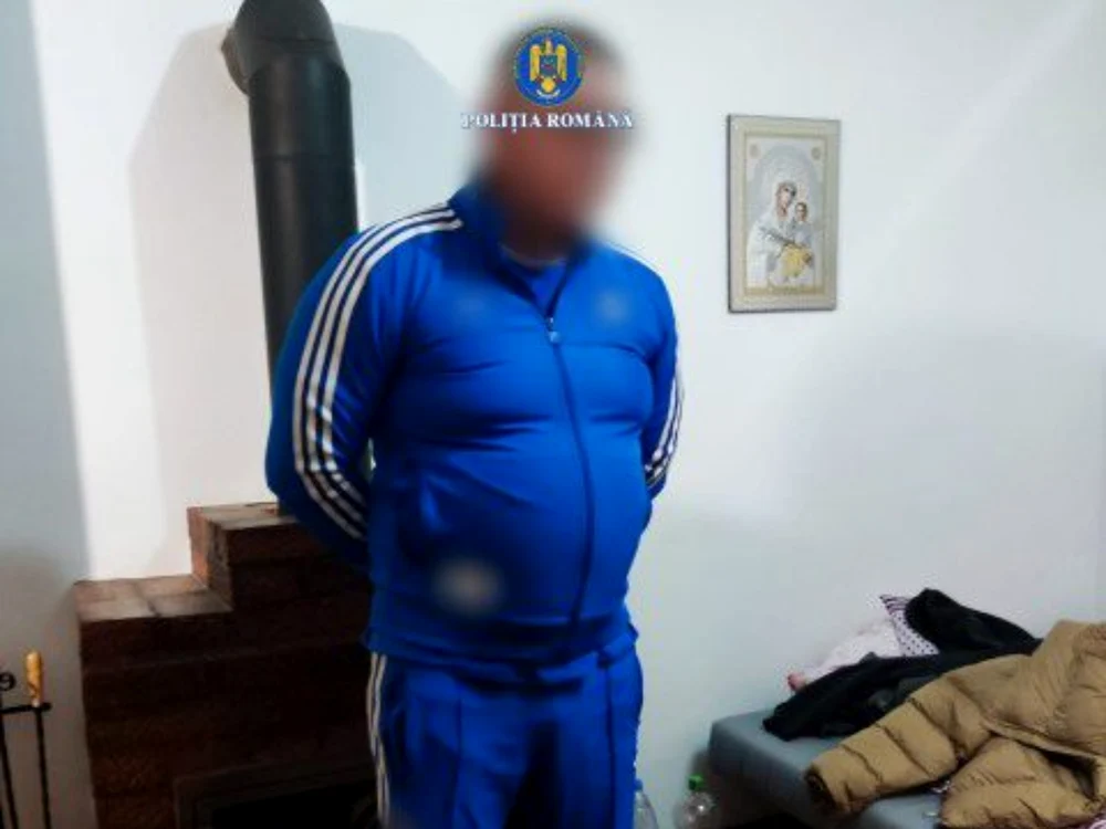 Bărbatul de 39 de ani, prins în Buzău/FOTO: IPJ Buzău