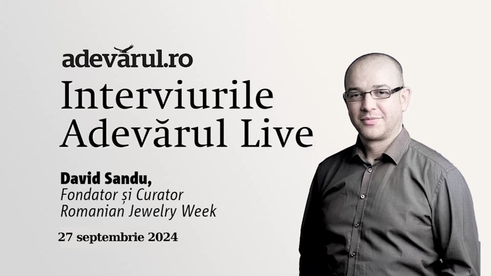 Bijuteria contemporană, arta purtabilă, explicată de David Sandu - Fondator și Curator Romanian Jewelry Week