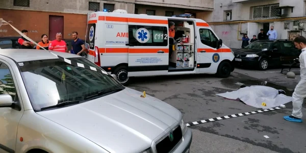 Locul tragicei întâmplări de la Slatina FOTO Alina Mitran