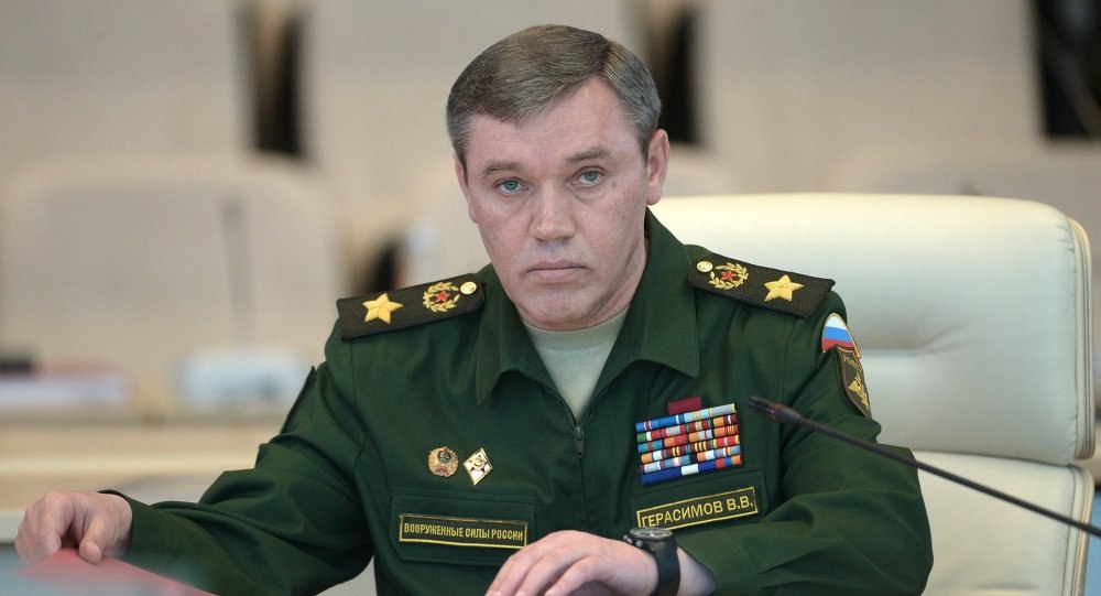 Șeful Statului Major rus, Valeri Gherasimov, a vizitat trupele care luptă în estul Ucrainei