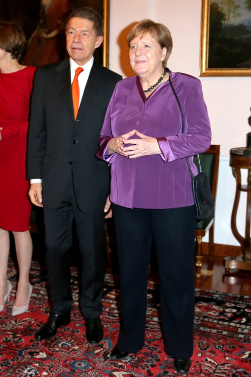 Angela Merkel  şi soţul ei