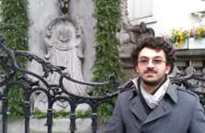 Teo Milea, la plimbare prin Bruxelles