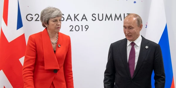 Summit G20 Osaka Theresa May Vladimir Putin  FOTO Guliver Getty Images