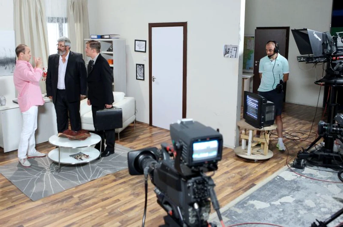 Gaşca din "Trăsninţii" s-a reîntors pe platoul de filmareFoto: Sever Gheorghe