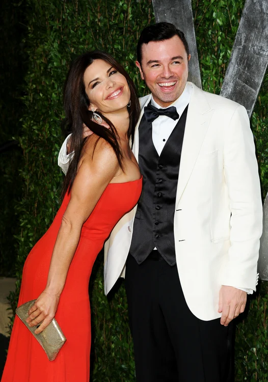 Lauren Sanchez alături de regizorul, scenaristul şi producătorul Seth MacFarlane