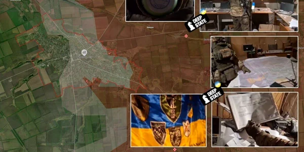 O unitate ucraineană și a părăsit postul de comandă FOTO X jfif
