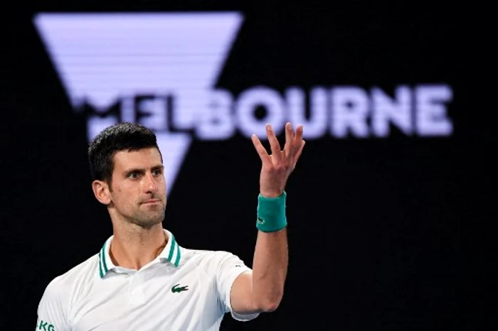 Novak Djokovic este motiv de ceartă între autoritățile australiene (FOTO: EPA)