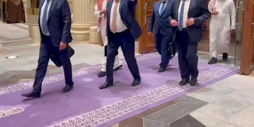 Discuții între Rusia și SUA despre încheierea conflictului dintre Rusia și Ucraina, în Riad. FOTO EPA-EFE