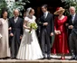 Isabel de Habsburg Lorena la nunta ei cu Carlos de Palacio Gaytan de Ayala, cu părinții și socrii. FOTO: Getty Images
