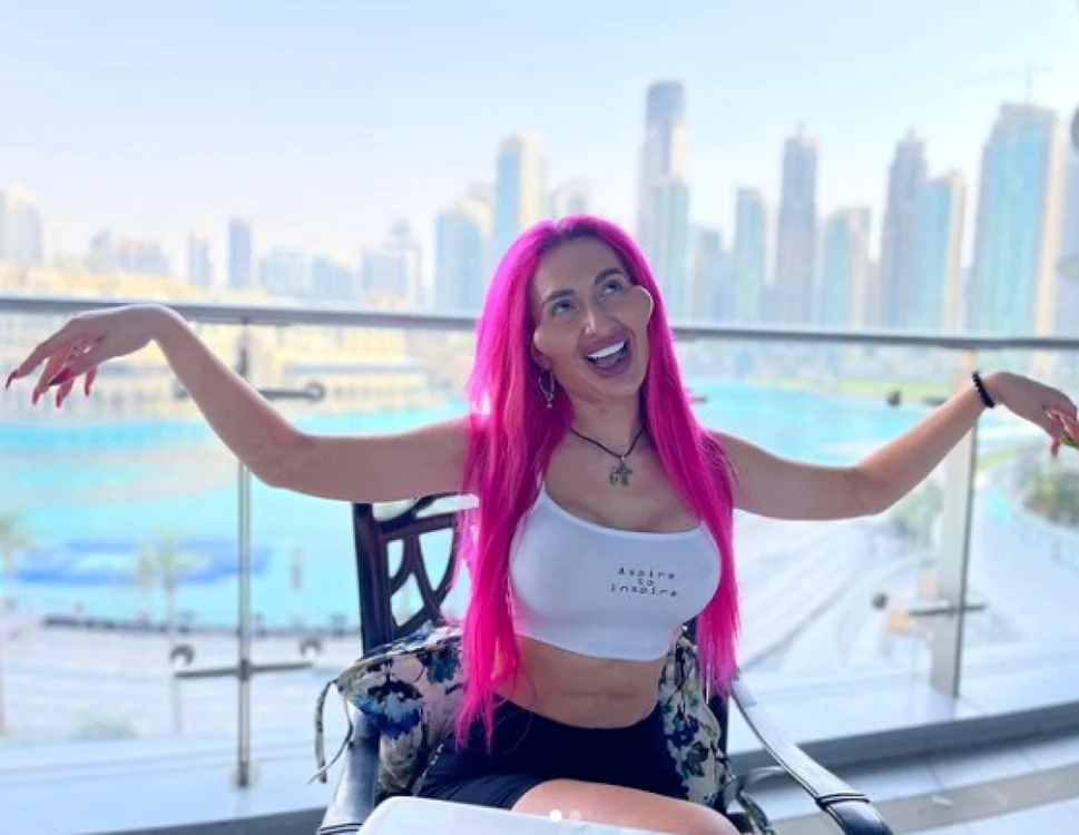 Modelul de pe social media, care se mândreşte cu 270.000 de fani pe Instagram Foto: Instagram  Anastasiia Pokreshchuk
