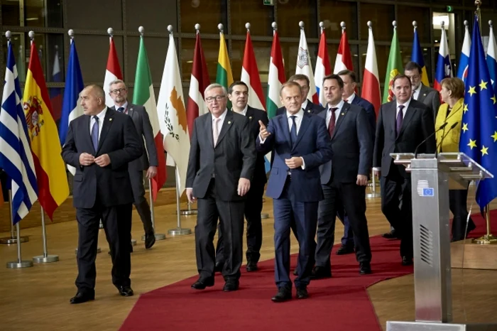 Lideri ai Uniunii Europene, la Bruxelles