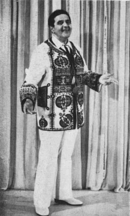 Gică Petrescu foto din „revista de alta data” nicolae dinescu