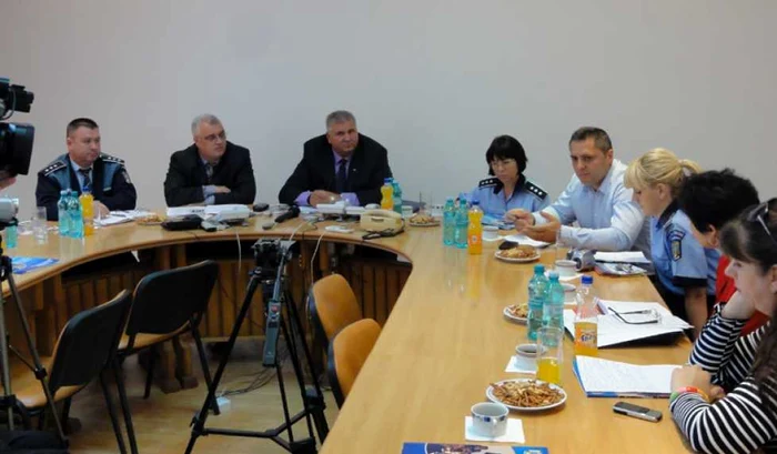 Conferinţa de lansare a programului “Săptămâna prevenirii criminalităţii” a avut loc la sediul I.P.J. Olt