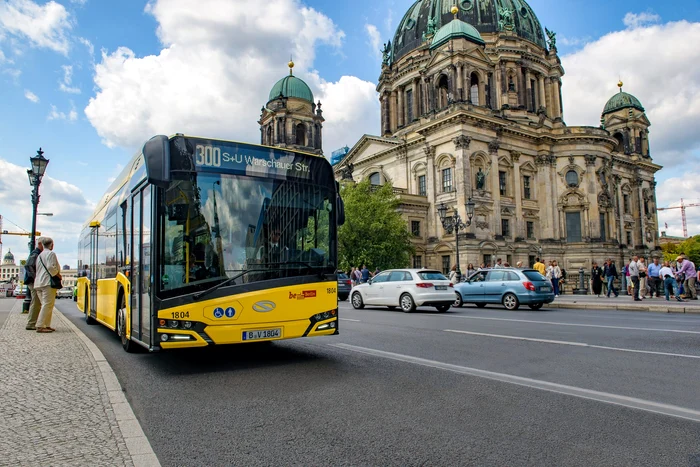 Berlinul are deja câteva sute de autobuze Solaris. FOTO Solarisbus.com