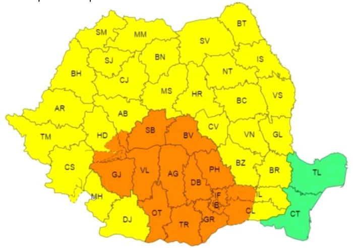 Vremea continuă să fie instabilă în România